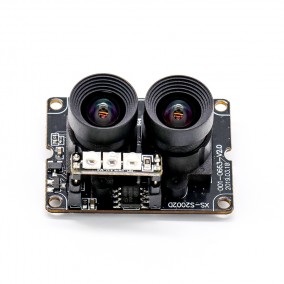 2MP, Smallest Size, Color & IR Images, Dual lens Camera Module for Face Recognition, Face Detection, etc
